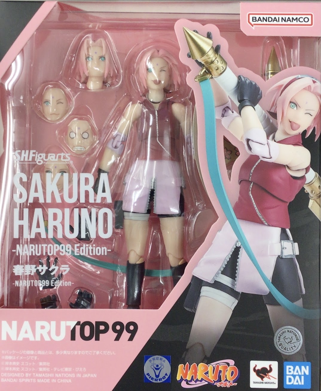 【未開封】S.H.Figuarts NARUTO-ナルト- 春野サクラ -NARUTOP99 Edition- 【フィギュア】[BANDAI SPIRITS]