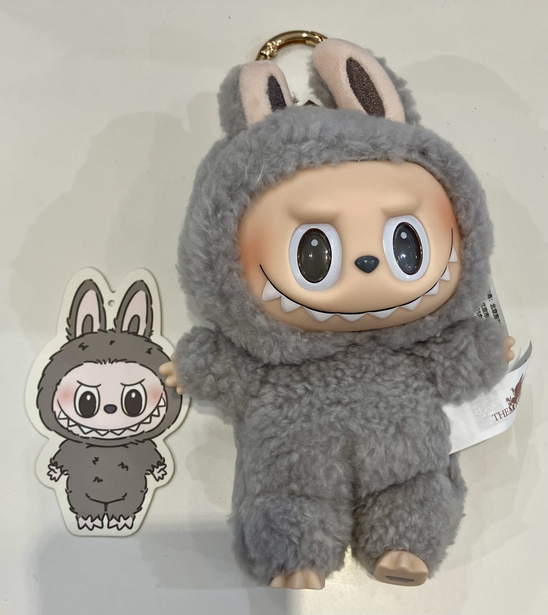 POPMART THE MONSTERS Exciting Macaron ぬいぐるみ シリーズ LABUBU Sesame Bean