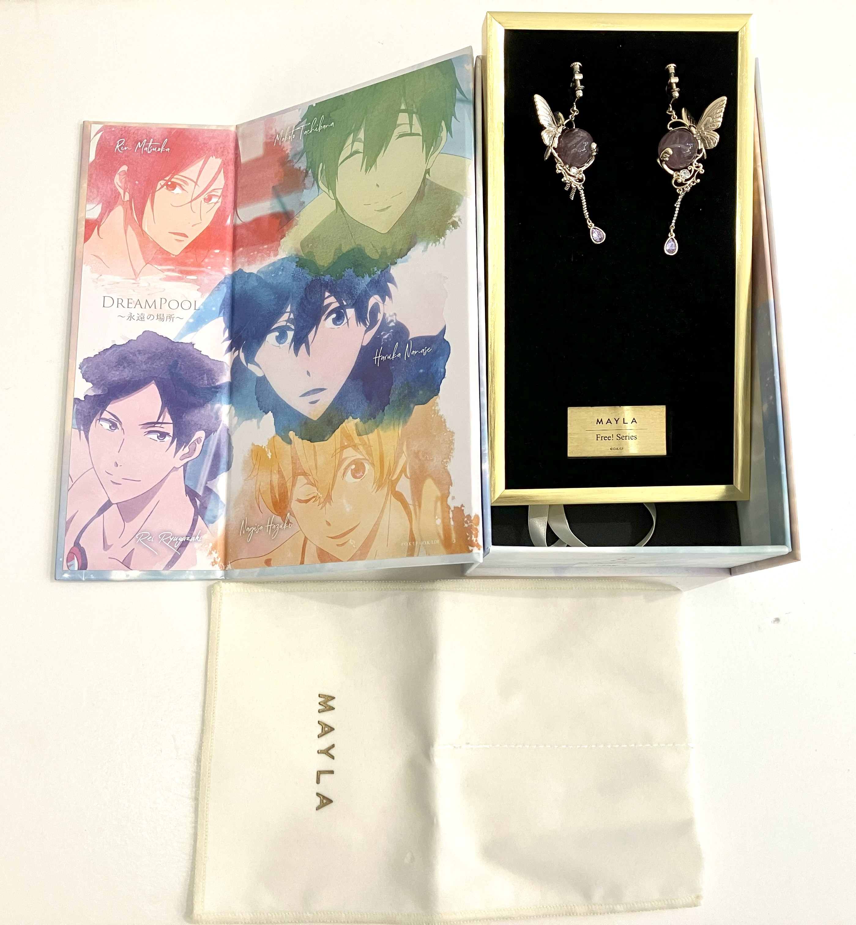 Free! シリーズ×MAYLA アイコニック イヤオブジェ 竜ヶ崎怜 (イヤリング)