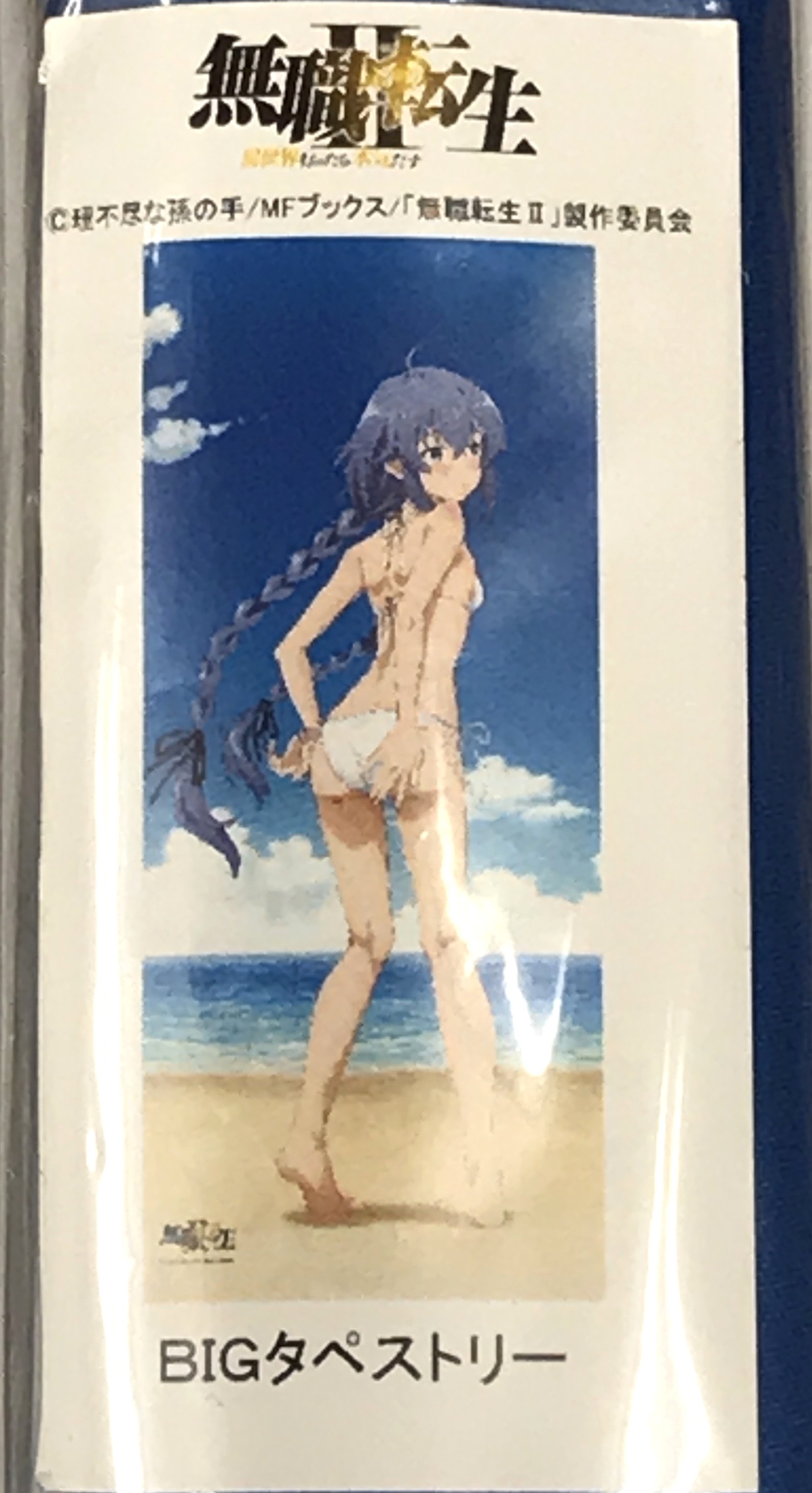無職転生 II ～異世界行ったら本気だす～ BIGタペストリー ロキシー・ミグルディア (白ビキニ)