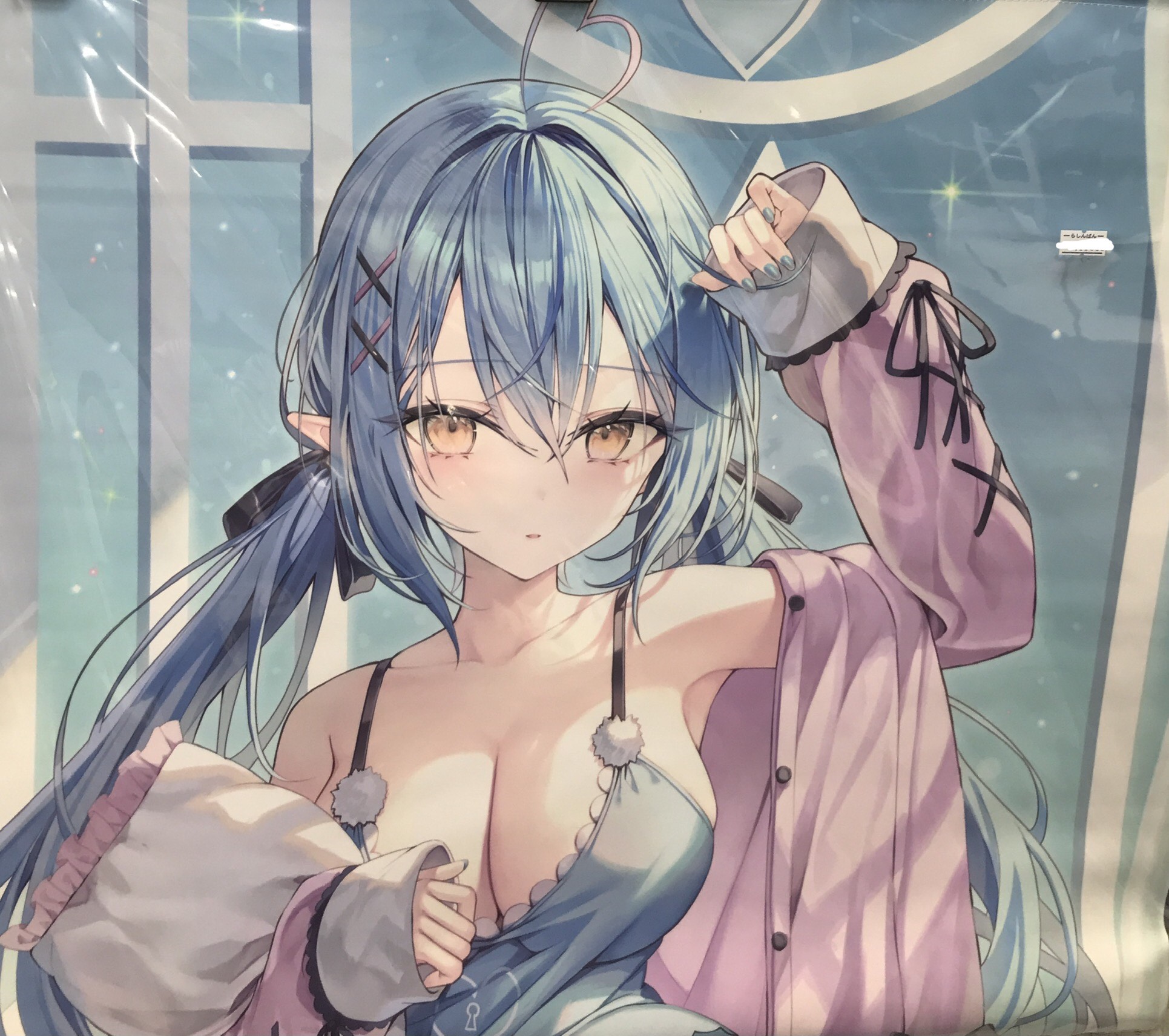 ホロライブ 等身大タペストリー 雪花ラミィ [リン☆ユウ][Rin☆Yuu] ﾎﾛ