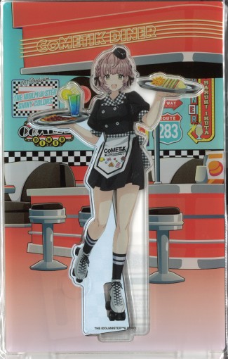 【未開封】アイドルマスター シャイニーカラーズ ビックカメラグループグッズフェア AMERICAN DINER フレーム付きアクリルスタンド 郁田はるき