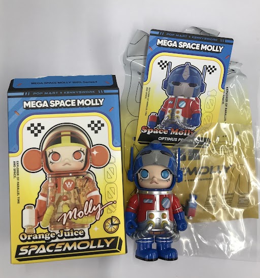 POPMART MEGA コレクション 100% SPACE MOLLY シリーズ 4 Optimus Prime BASIC 【フィギュア】[POPMART]
