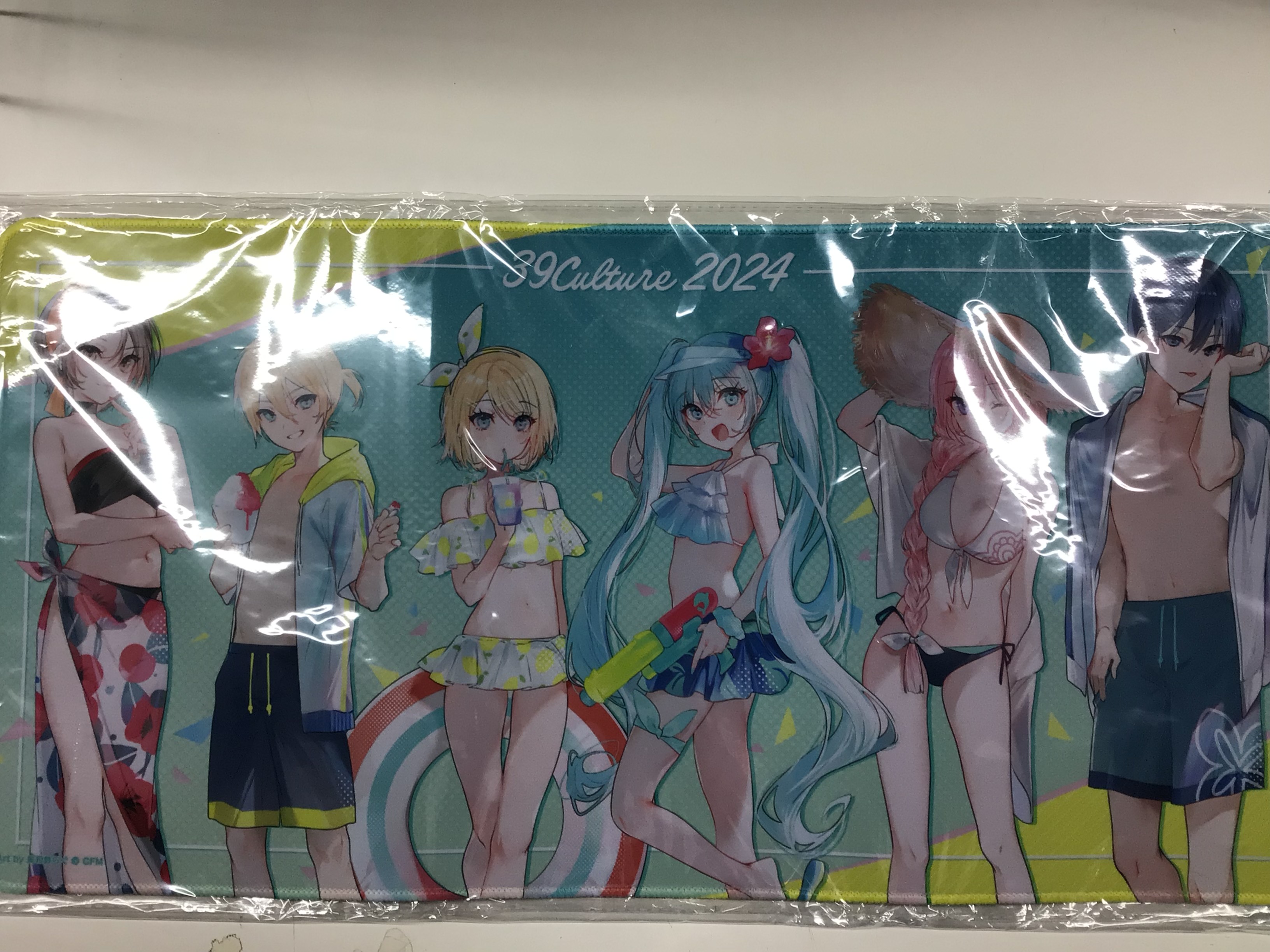 【未開封】COCOLLABO×piapro 39Culture2024 WORLD & FES FES デスクマット