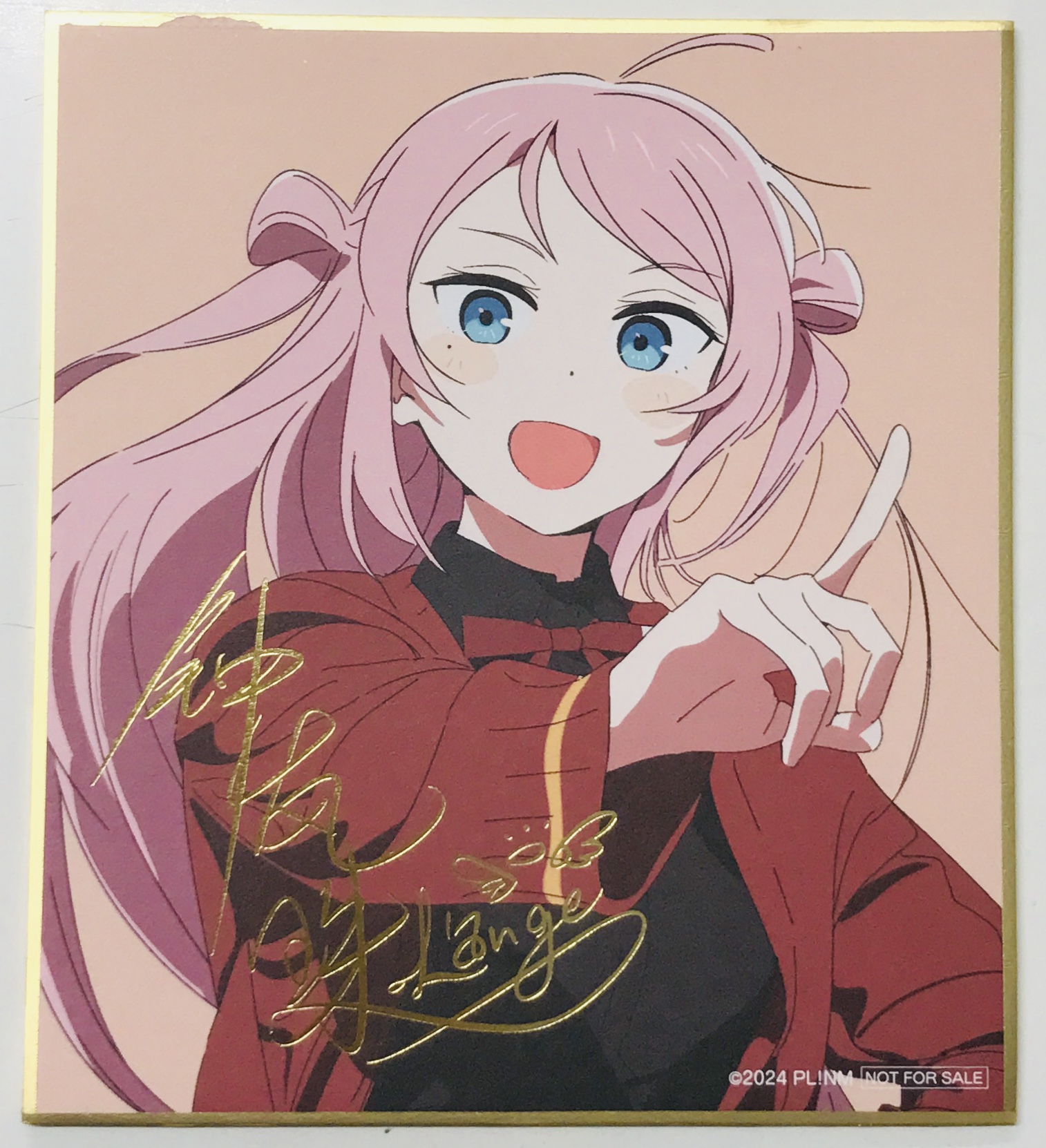 映画 ラブライブ!虹ヶ咲学園スクールアイドル同好会 完結編 第1章 描き下ろしミニ色紙 鐘嵐珠 Special Ver. 【来場者特典/入場者特典】