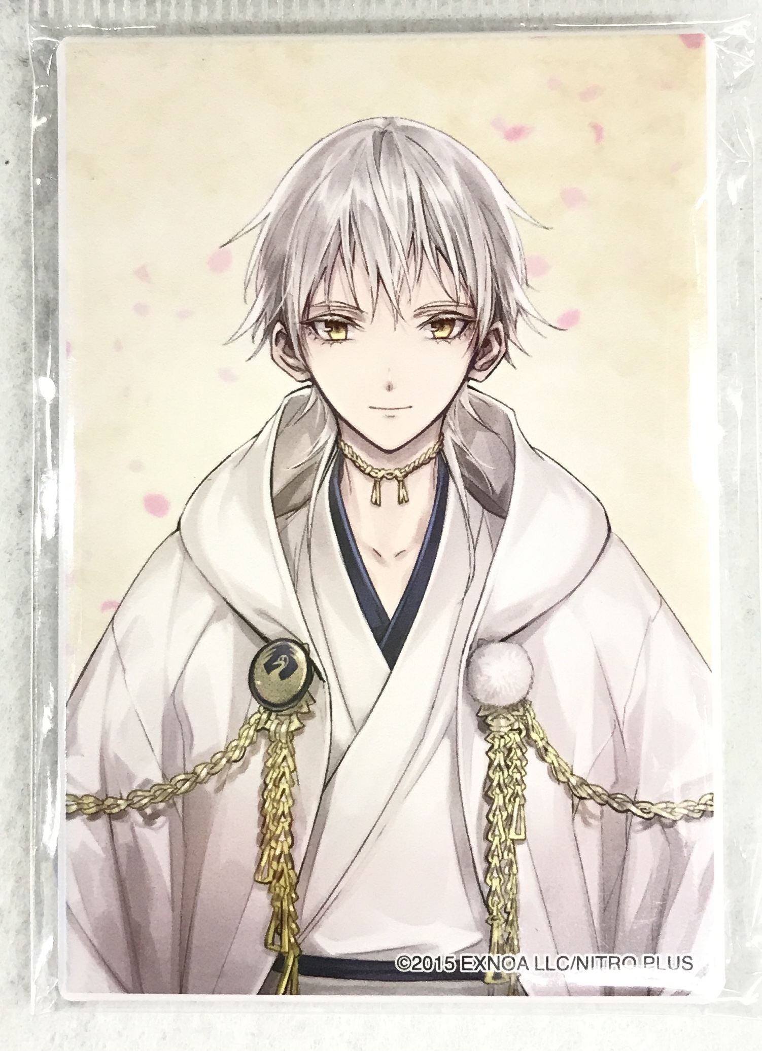 刀剣乱舞 スクエア缶バッジコレクション (跪坐) 第三弾 鶴丸国永