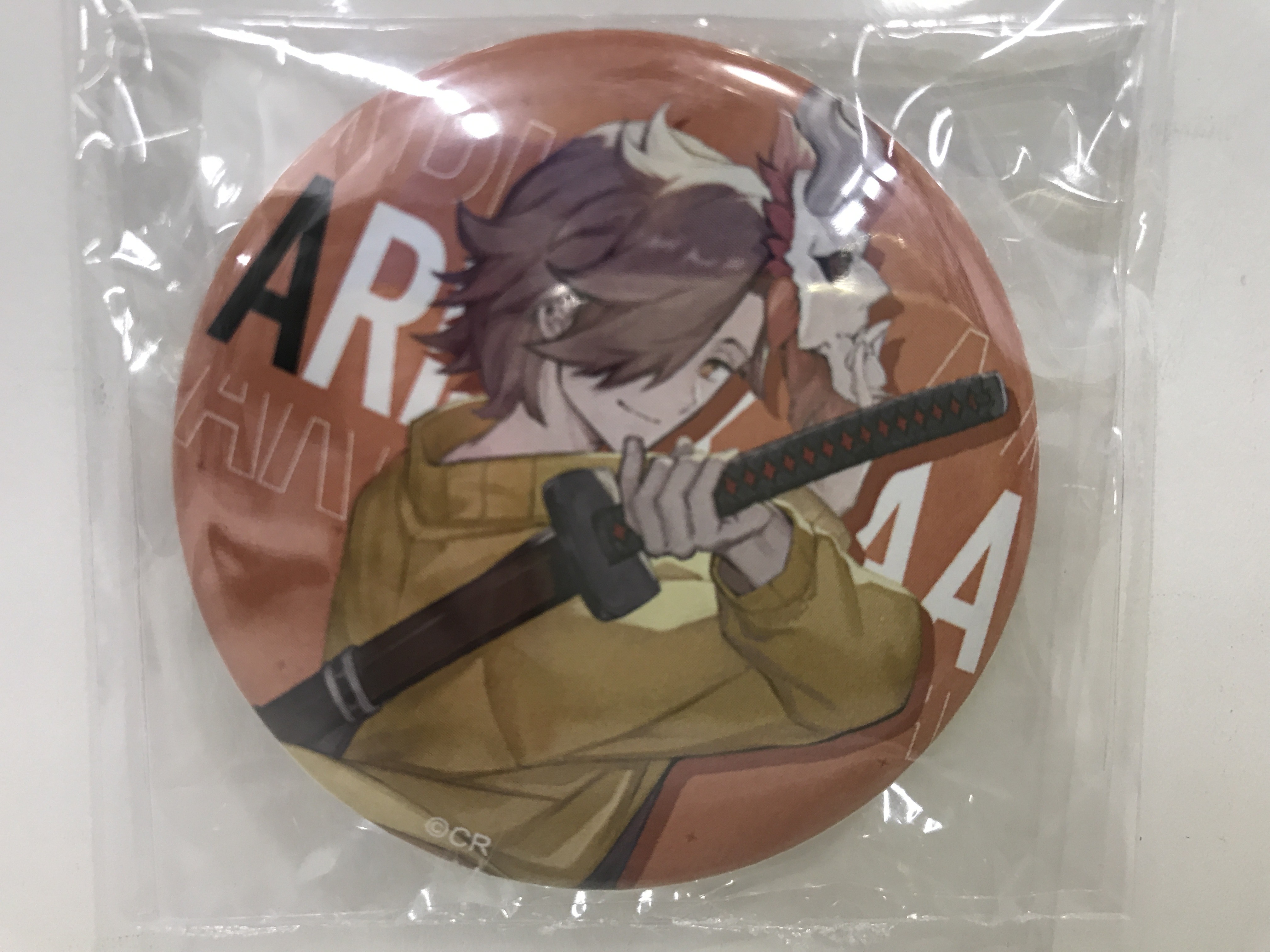 Crazy Raccoon 缶バッジ ありさか 【Cyber Goods Store 1BOX購入特典】