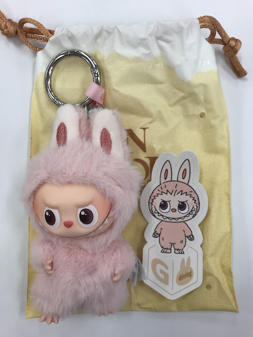 POPMART THE MONSTERS PIN FOR LOVE シリーズ ぬいぐるみペンダント(A-M) LABUBU G