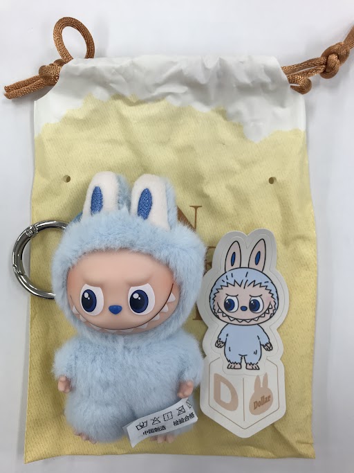 POPMART THE MONSTERS PIN FOR LOVE シリーズ ぬいぐるみペンダント(A-M) LABUBU D