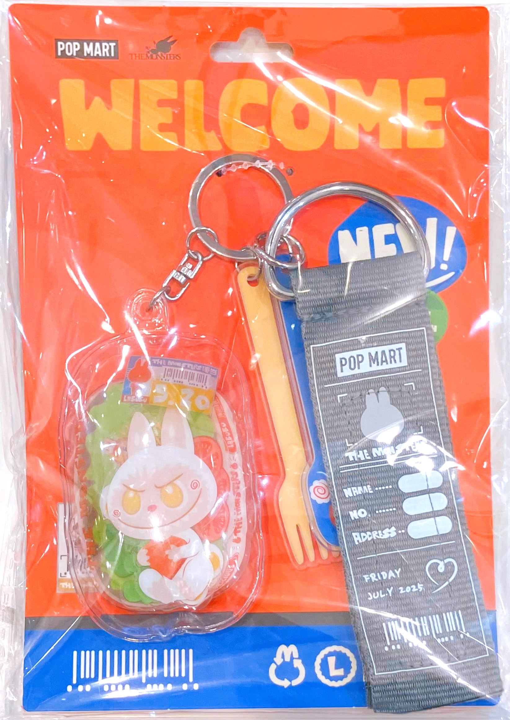 POPMART THE MONSTERS キーホルダー LABUBU 【POP MART LABUBU MINI MARKET POP UP SHOP】