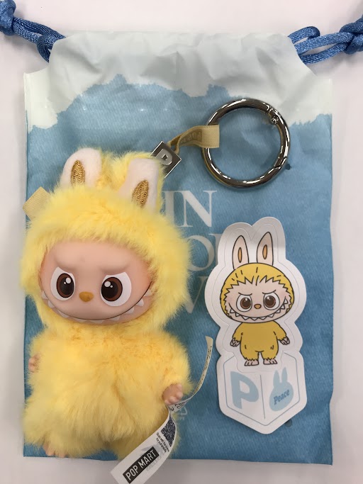 POPMART THE MONSTERS PIN FOR LOVE シリーズ ぬいぐるみペンダント(N-Z) LABUBU P