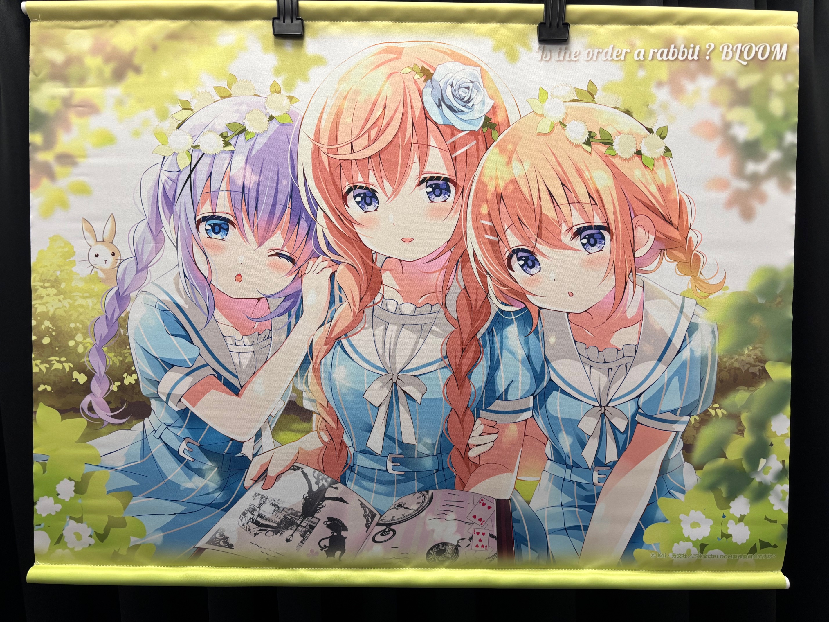 ご注文はうさぎですか? BLOOM B2タペストリー <Hot Bakeryの三姉妹> チノ(香風智乃)&モカ(保登モカ)&ココア(保登心愛)