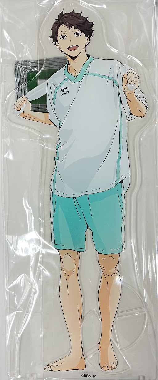 ハイキュー!!×極楽湯 RAKU SPA 第2弾 最高にハイなキュー日 BIGアクリルスタンド お風呂ver. 及川徹