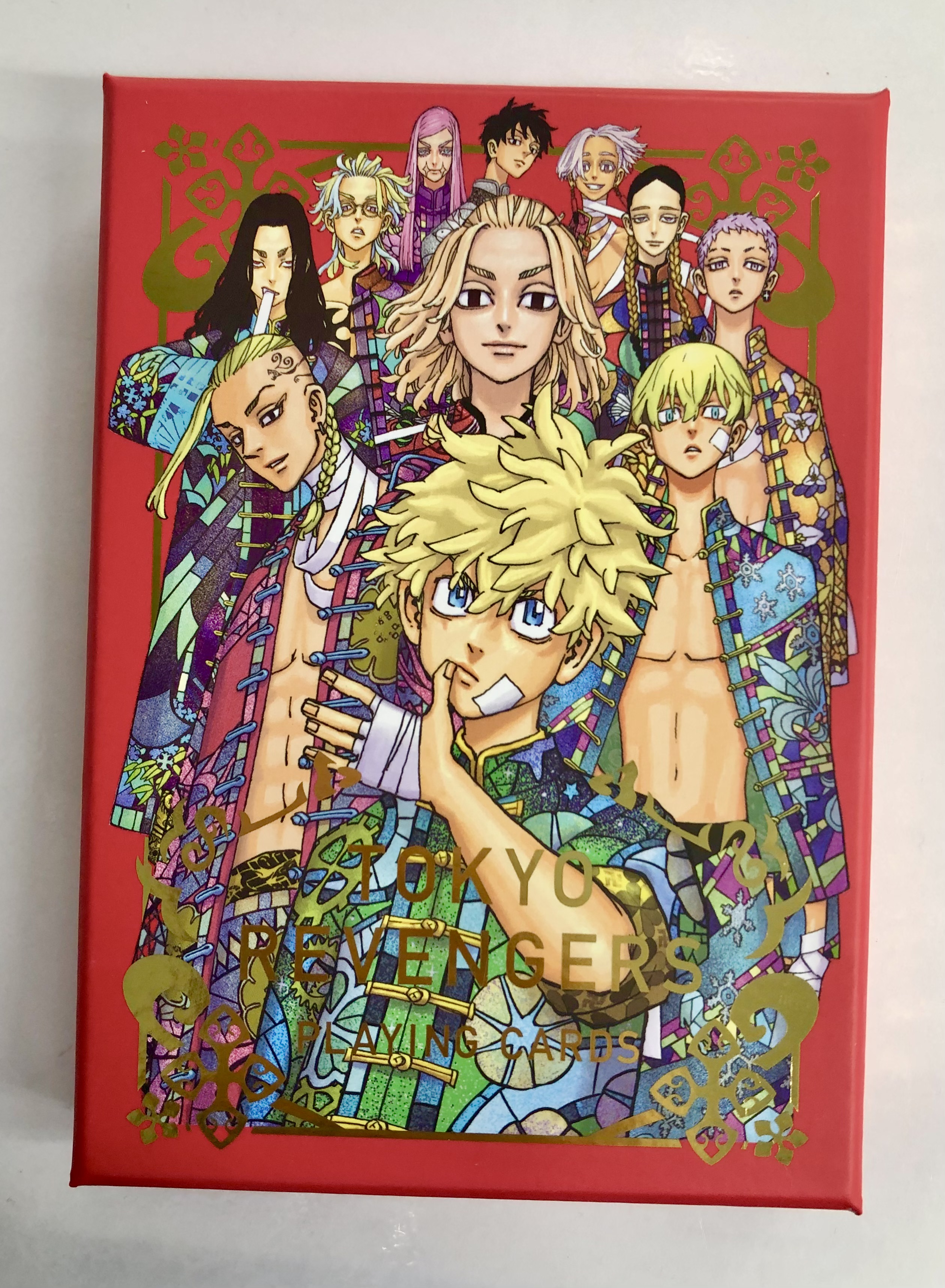 【未開封】東京リベンジャーズ 描き下ろし新体験展 最後の世界線 箔押しトランプ -獅子-