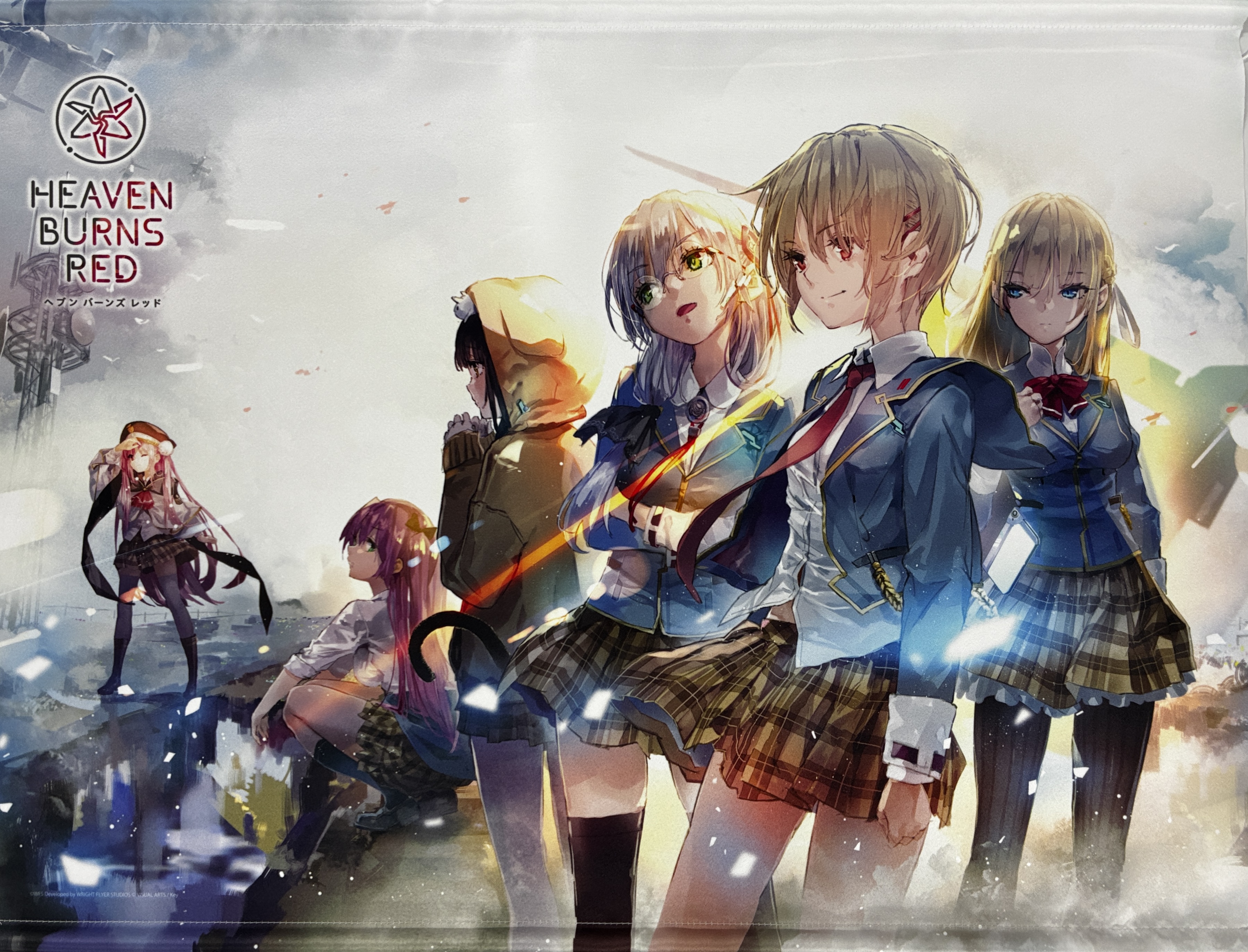 HEAVEN BURNS RED B2タペストリー 第31A部隊