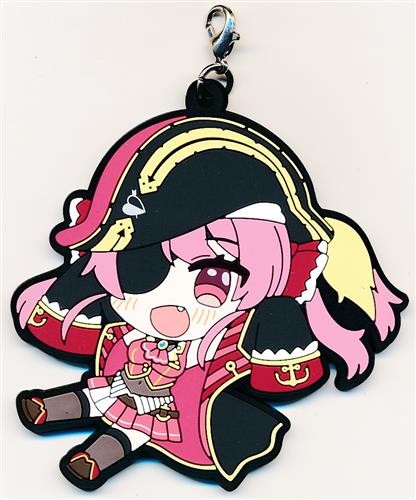 【未開封】ホロライブ presents Vのすこんなオタ活なんだワ! ラバーストラップ Happiness World 宝鐘マリン