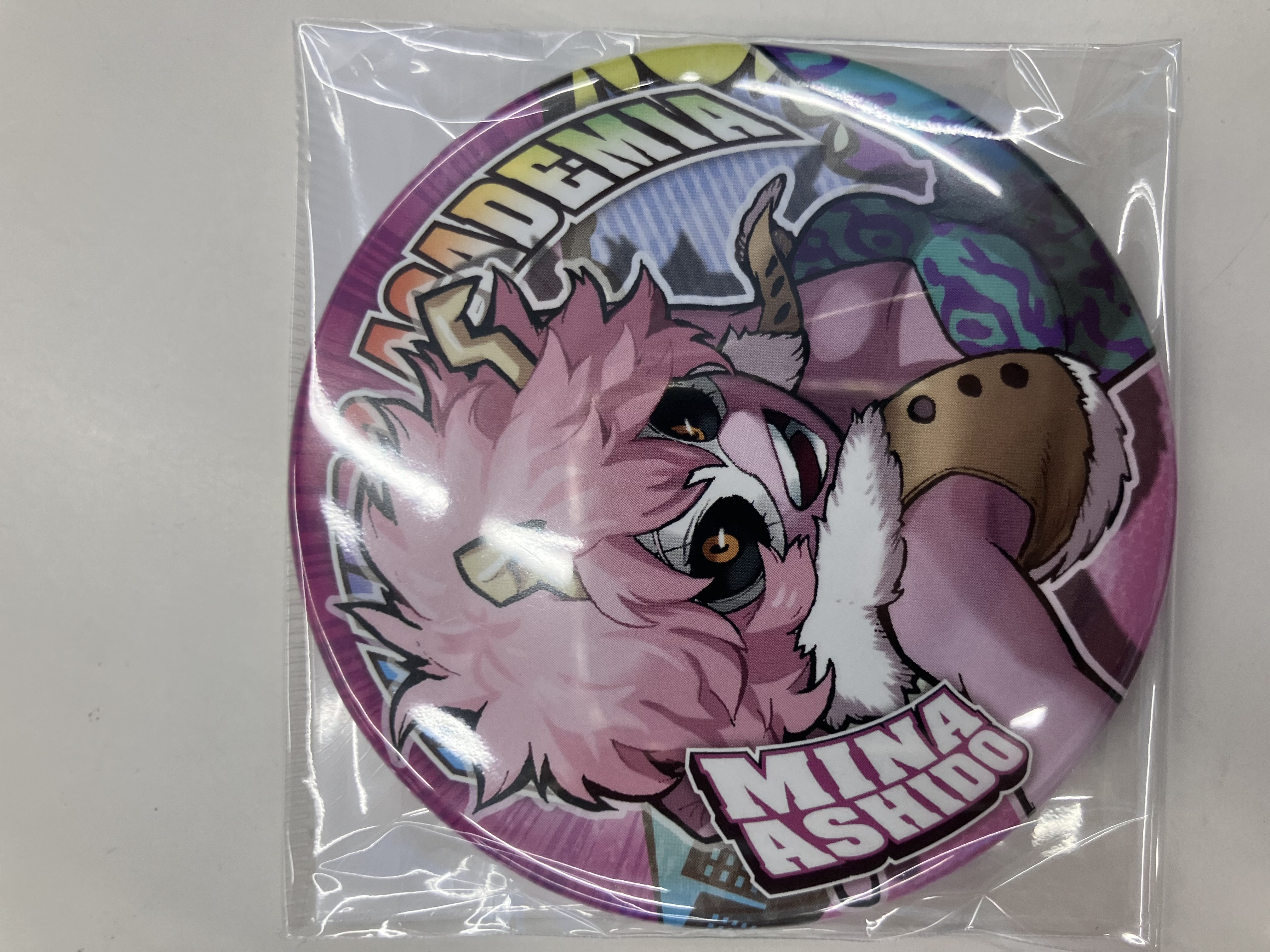 僕のヒーローアカデミア 僕のヒーローアカデミア展 DRAWING SMASH コレクション缶バッジ ヒロアカ展KV Ver. 芦戸三奈
