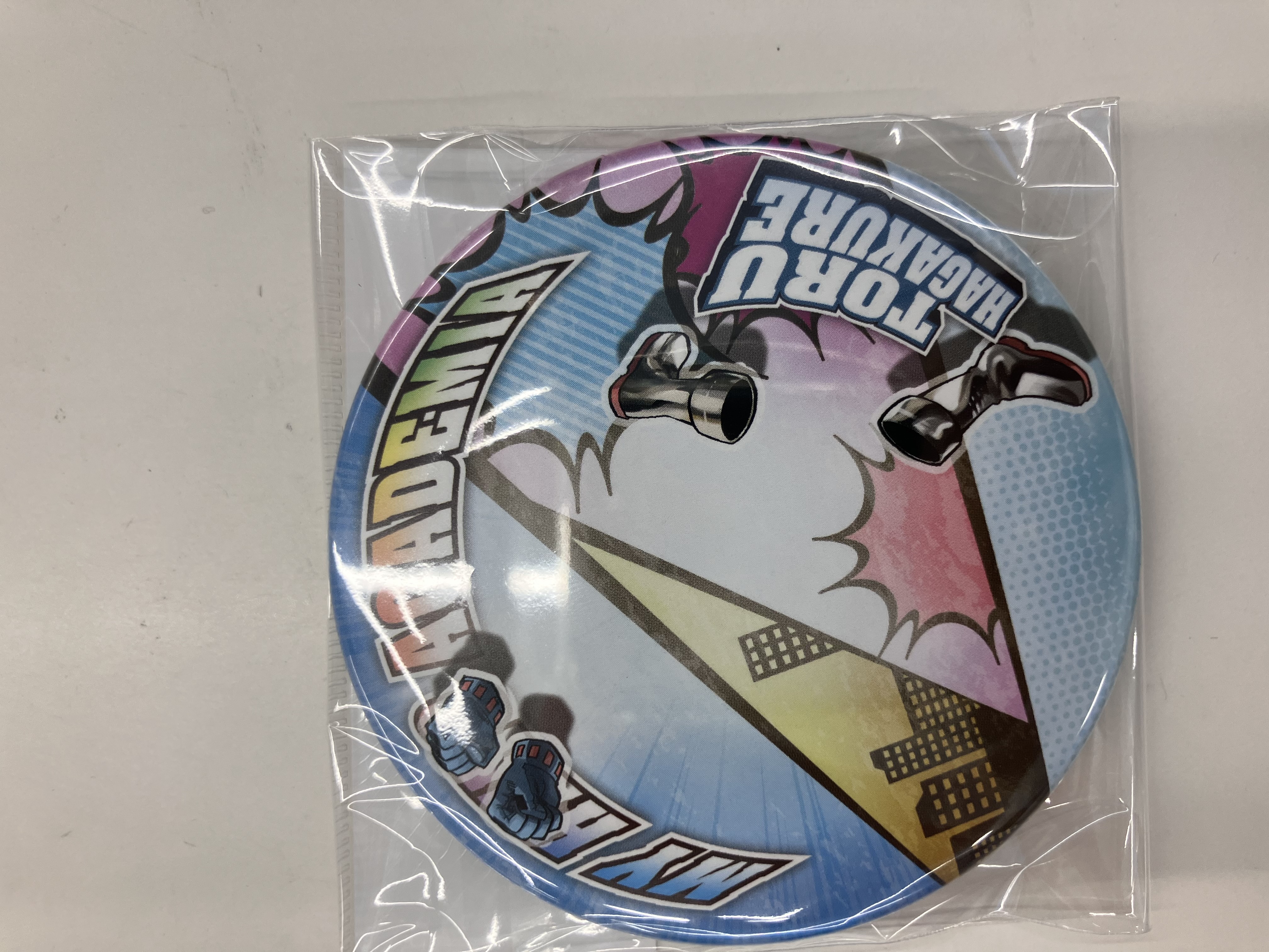 僕のヒーローアカデミア 僕のヒーローアカデミア展 DRAWING SMASH コレクション缶バッジ ヒロアカ展KV Ver. 葉隠透