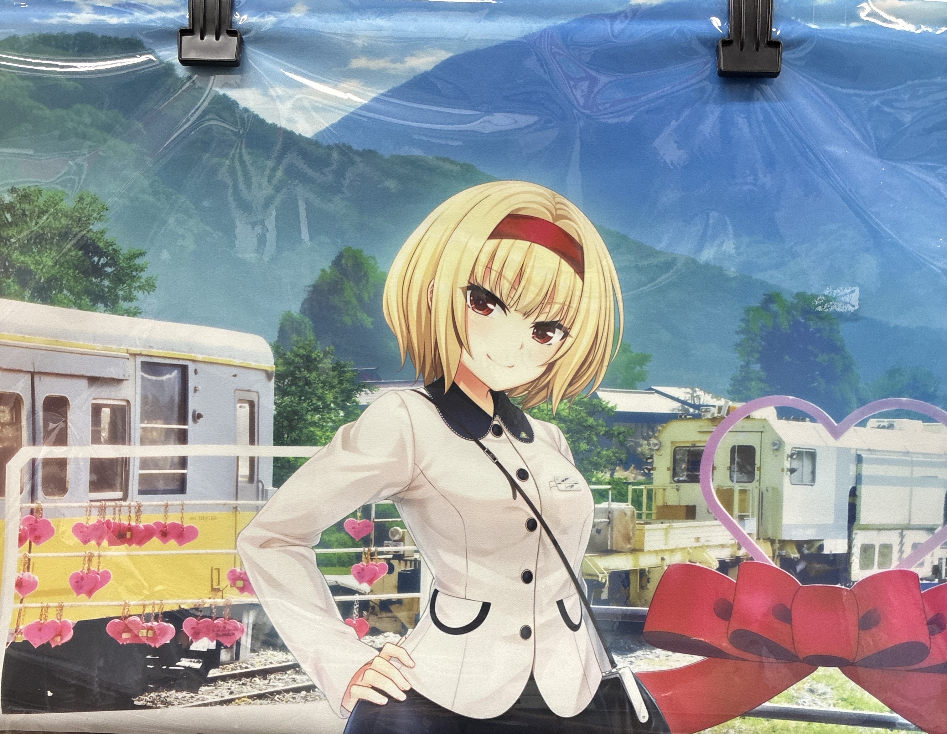 ノラと皇女と野良猫ハート×会津鉄道 A&J製WスエードB2タペストリー 