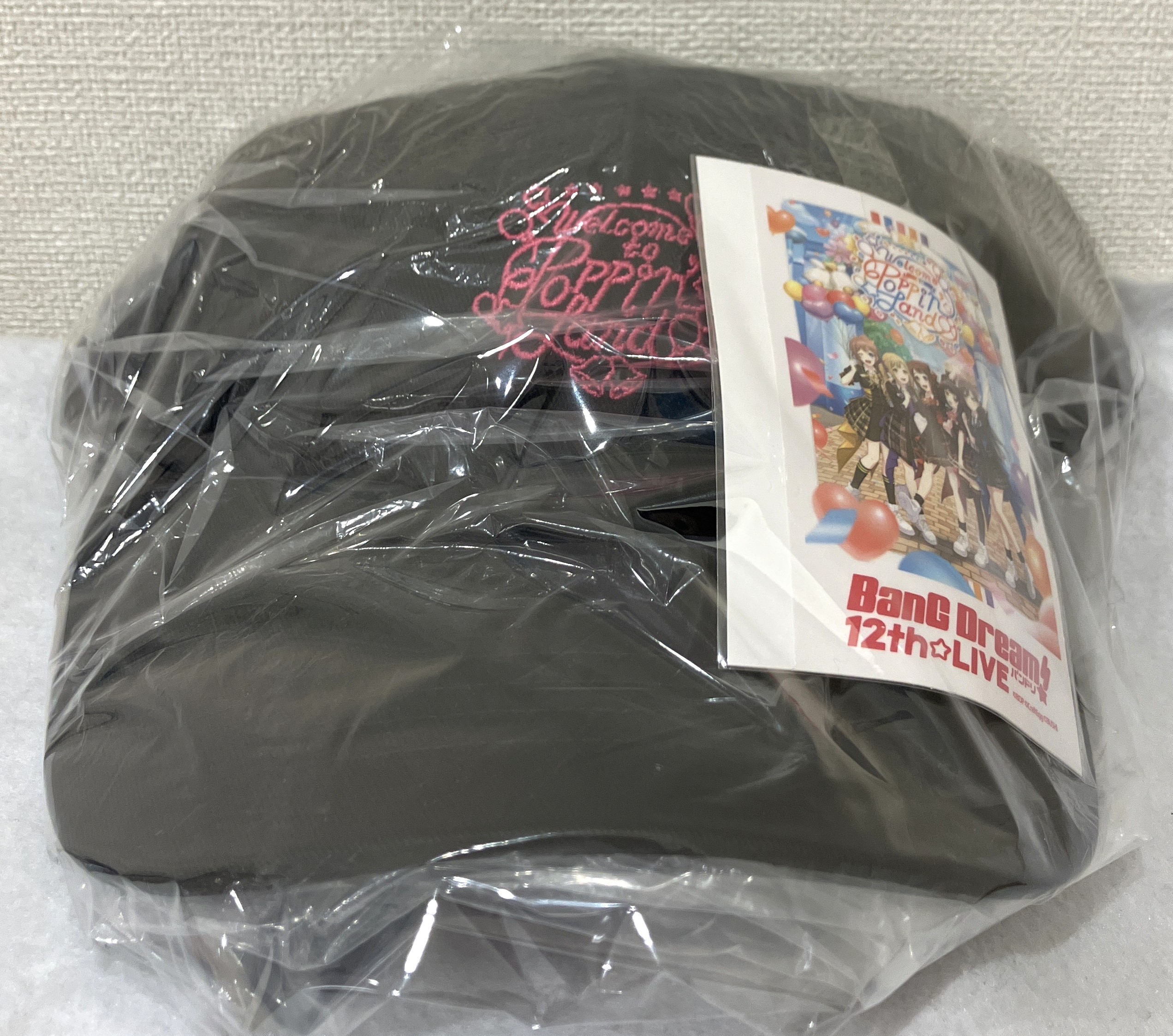 BanG Dream! 12th☆LIVE DAY1:Poppin'Party 「Welcome to Poppin'Land」 キャップ&ステッカーセット 【プレミアムシート特典】