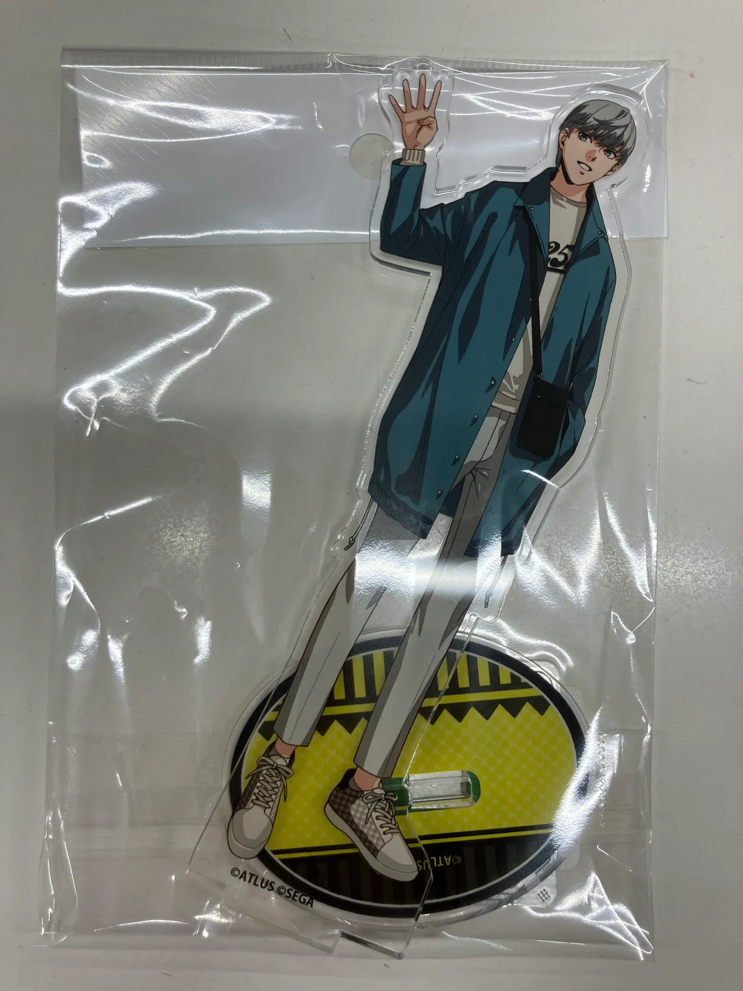 ペルソナ 25周年 コラボレーションカフェ ペルソナ4 主人公 アクリルスタンドフィギュア