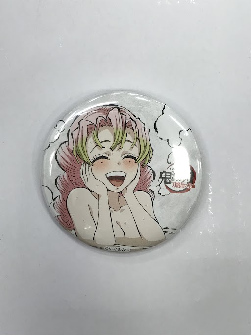 鬼滅の刃 全集中展 -刀鍛冶の里編・柱稽古編- 幕間画ランダム缶バッジ 【参】 甘露寺蜜璃 B