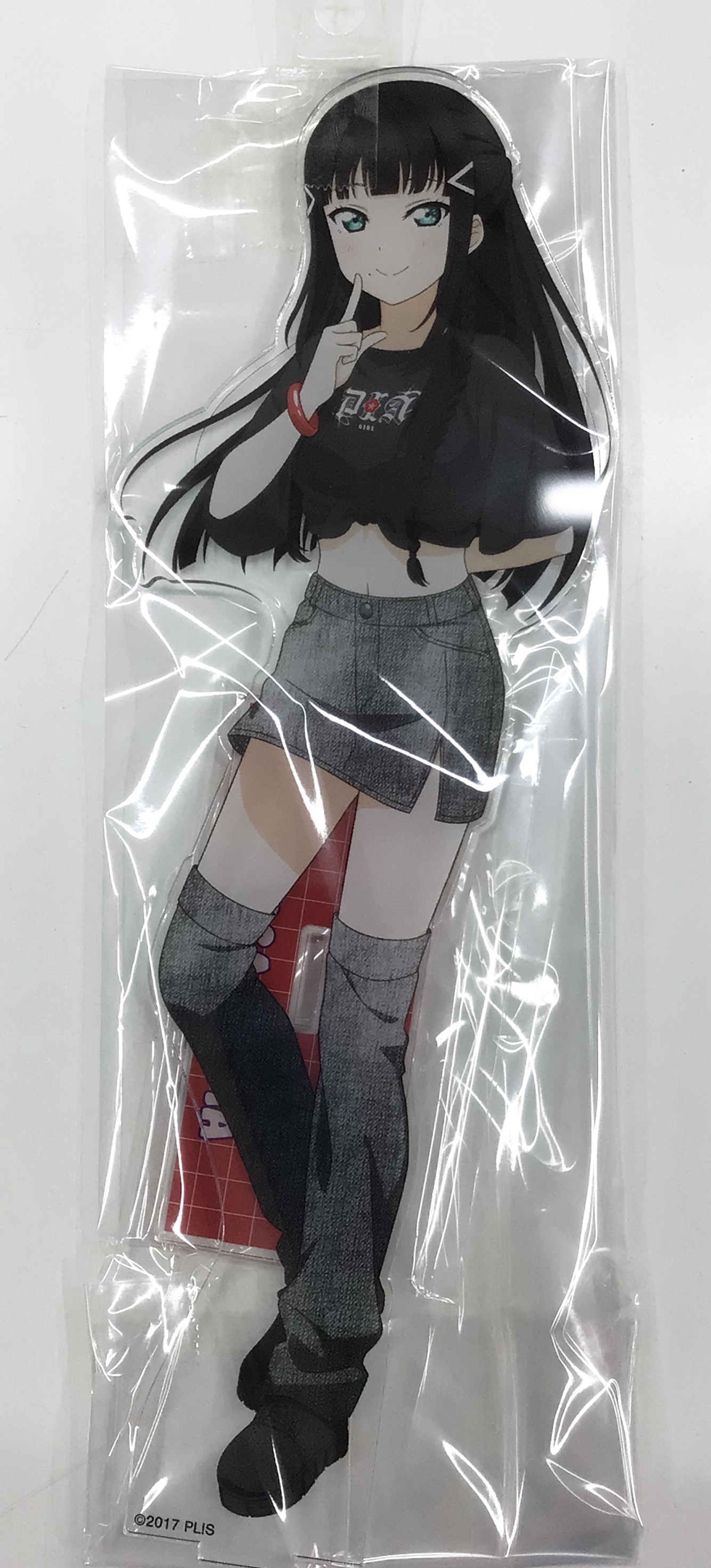 ラブライブ!サンシャイン!! arti-mate 特大アクリルスタンド 黒澤ダイヤ 描き下ろし Y2Kファッションver. 【アニメイト限定】