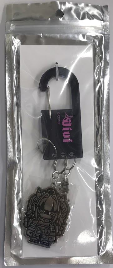 【未開封】ホロライブ FLOW GLOW デビュー記念 カラビナメタルキーホルダー 綺々羅々ヴィヴィ