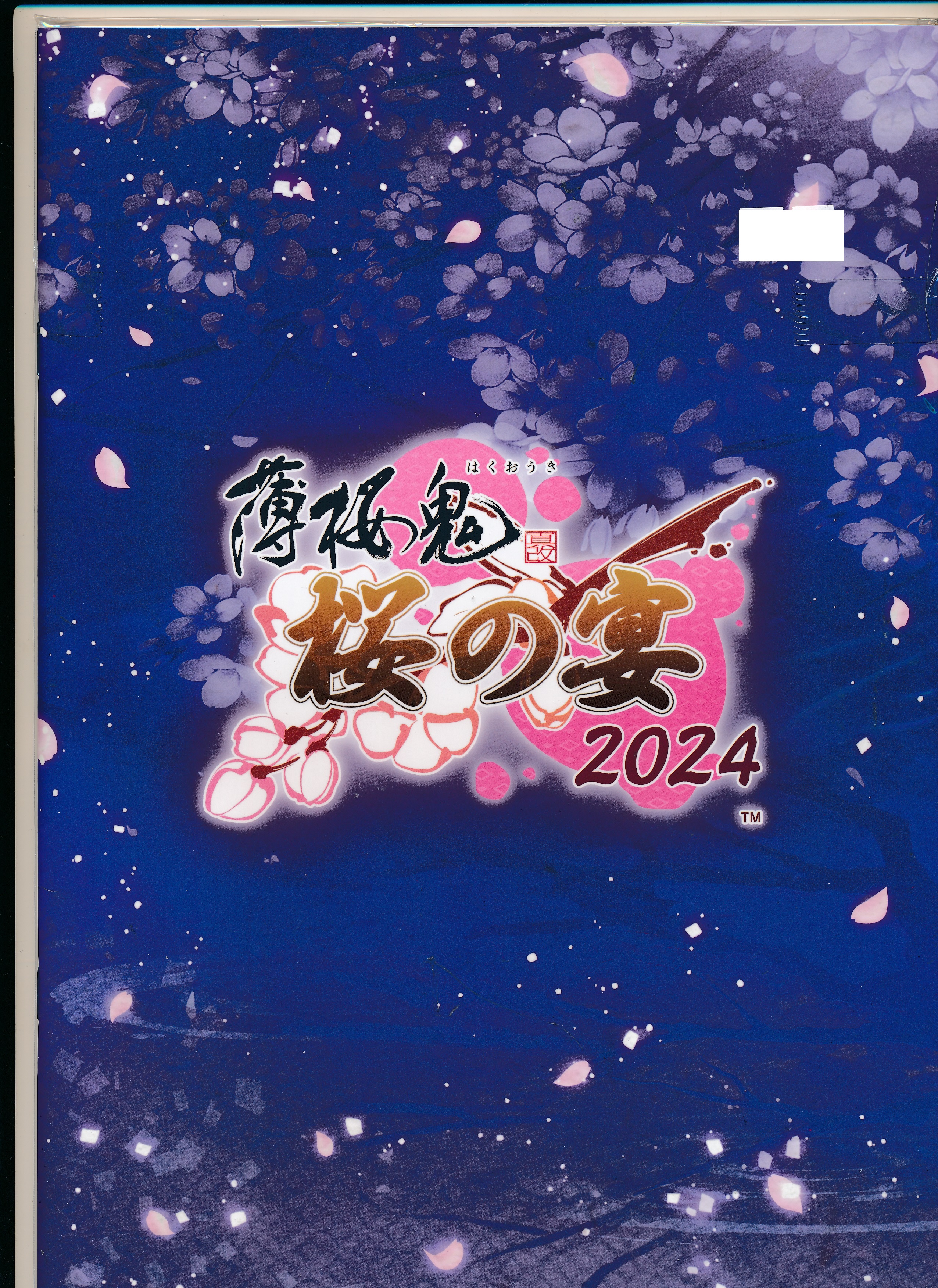 薄桜鬼 真改 桜の宴 2024 パンフレット