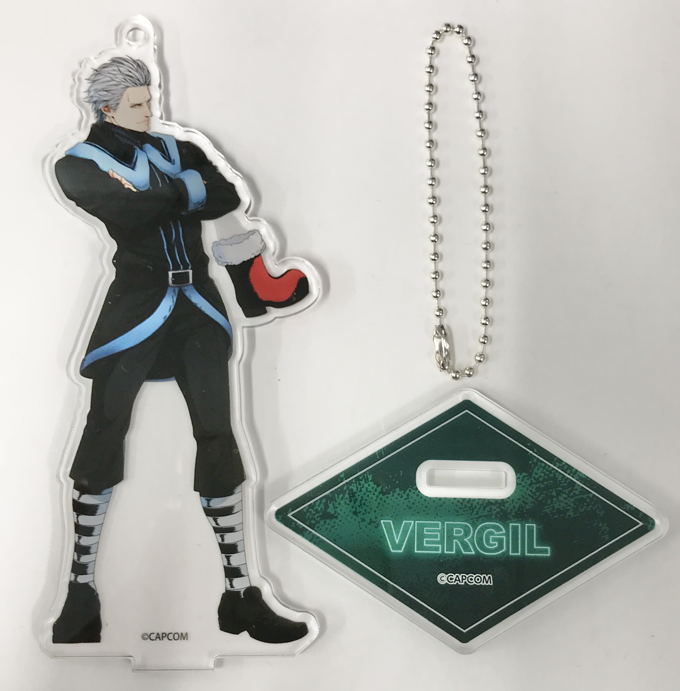 Devil May Cry 5 Special Edition×CAPCOM STORE Xmas トレーディングアクリルスタンドキーホルダー バージル