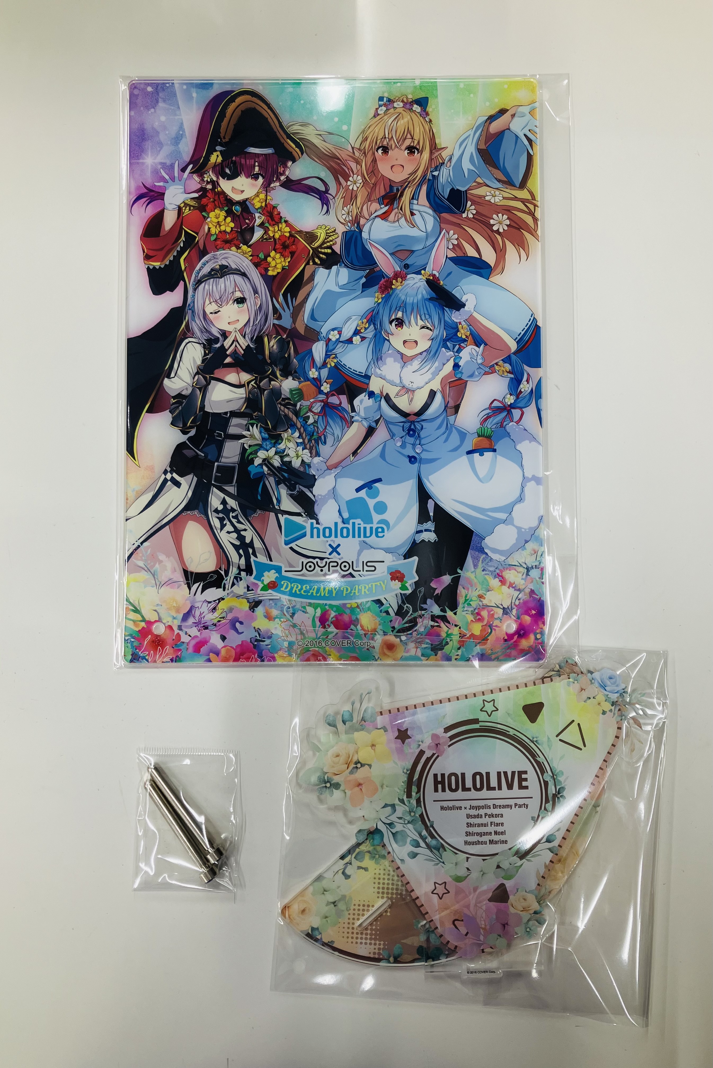 ホロライブ×JOYPOLIS DREAMY PARTY アクリルパネル ジオラマステージ付き