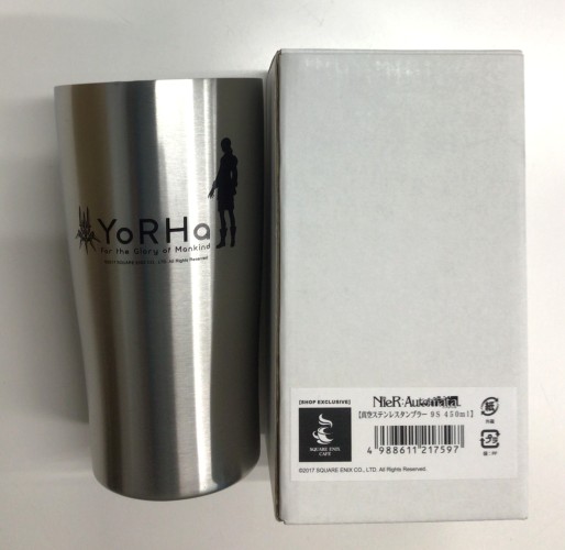 NieR:Automata×SQUARE ENIX CAFE 真空ステンレスタンブラー (450ml) ヨルハ九号S型