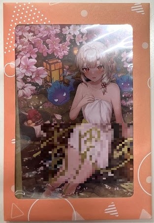 ホロライブ 誕生日記念2023 直筆サイン入りポストカード 百鬼あやめ