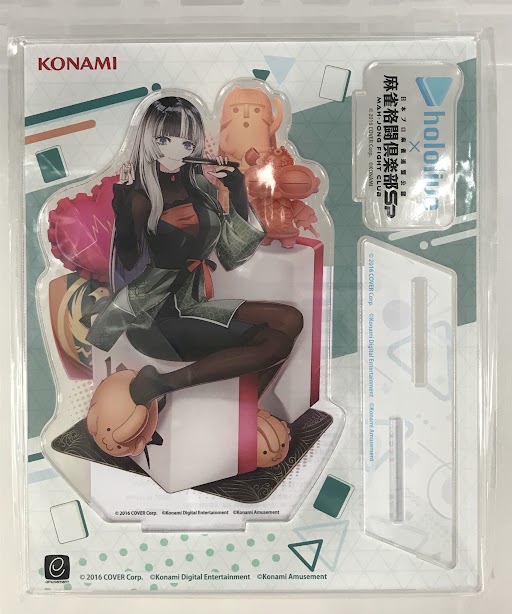 【未開封】ホロライブ 儒烏風亭らでん 麻雀格闘倶楽部  (ver.朝までパジャマ一雀) アクリルスタンド