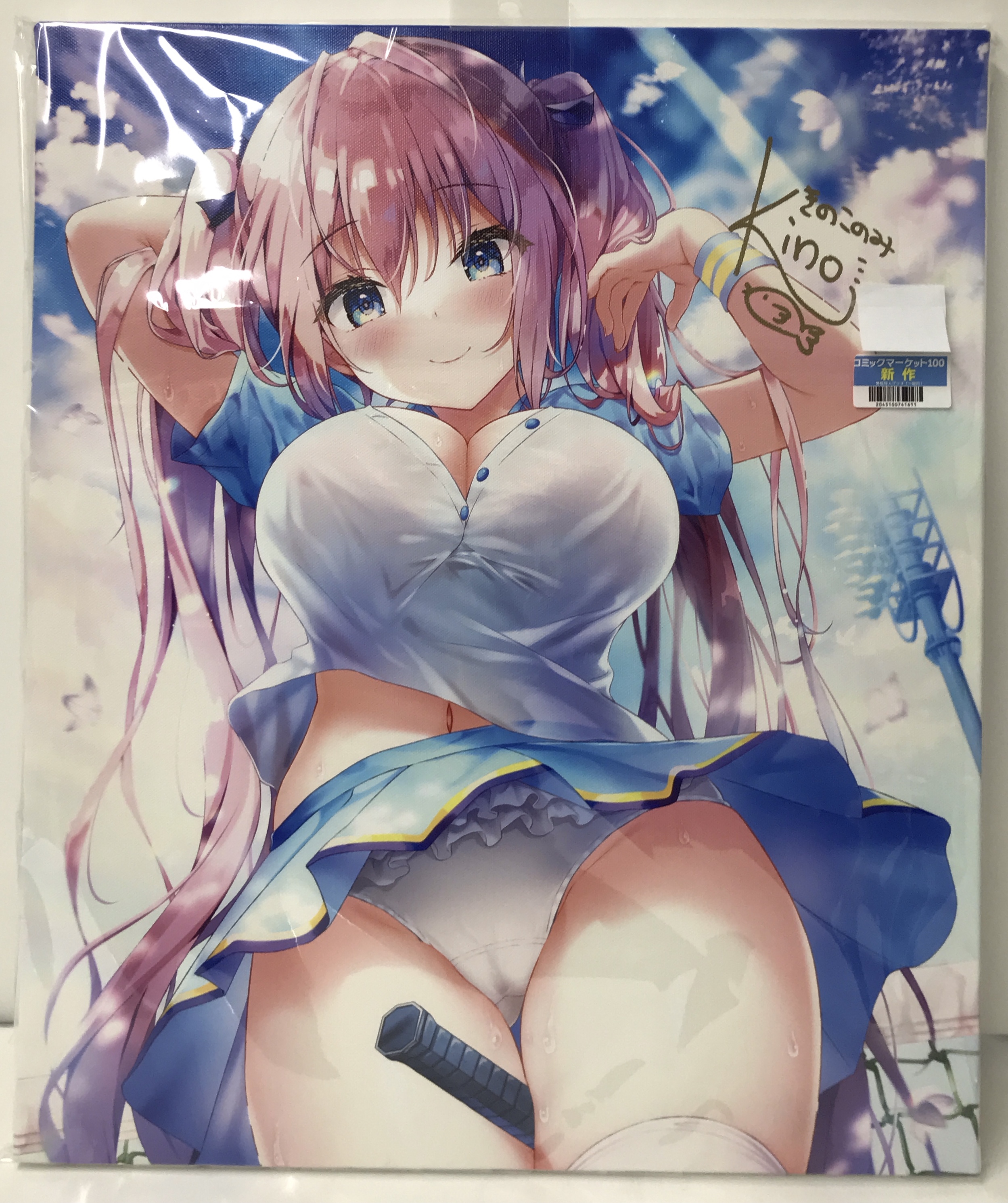 kino 茉莉ちゃんキャンバスアート [kino][きのこのみ]