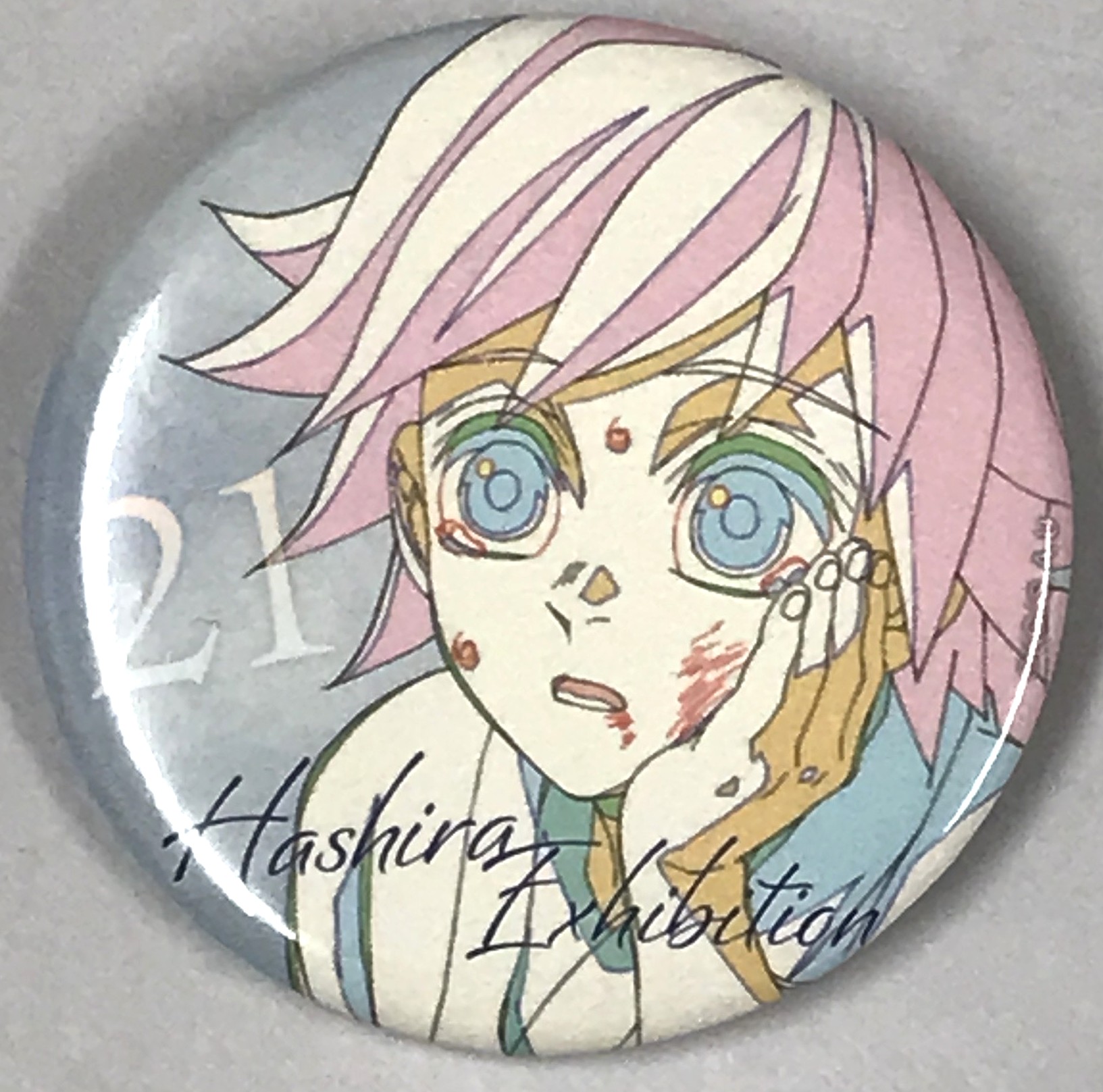 鬼滅の刃 柱展伊黒 柱百景 エモーショナル・マニアック缶・ピンズ