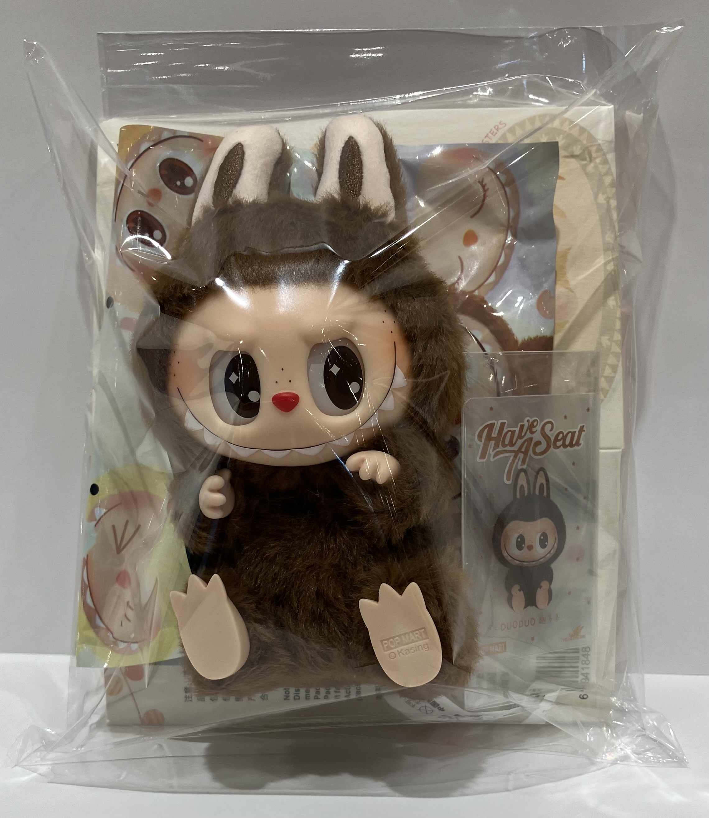 THE MONSTERS Have a Seat ぬいぐるみ シリーズ LABUBU DUODUO (シークレット)
