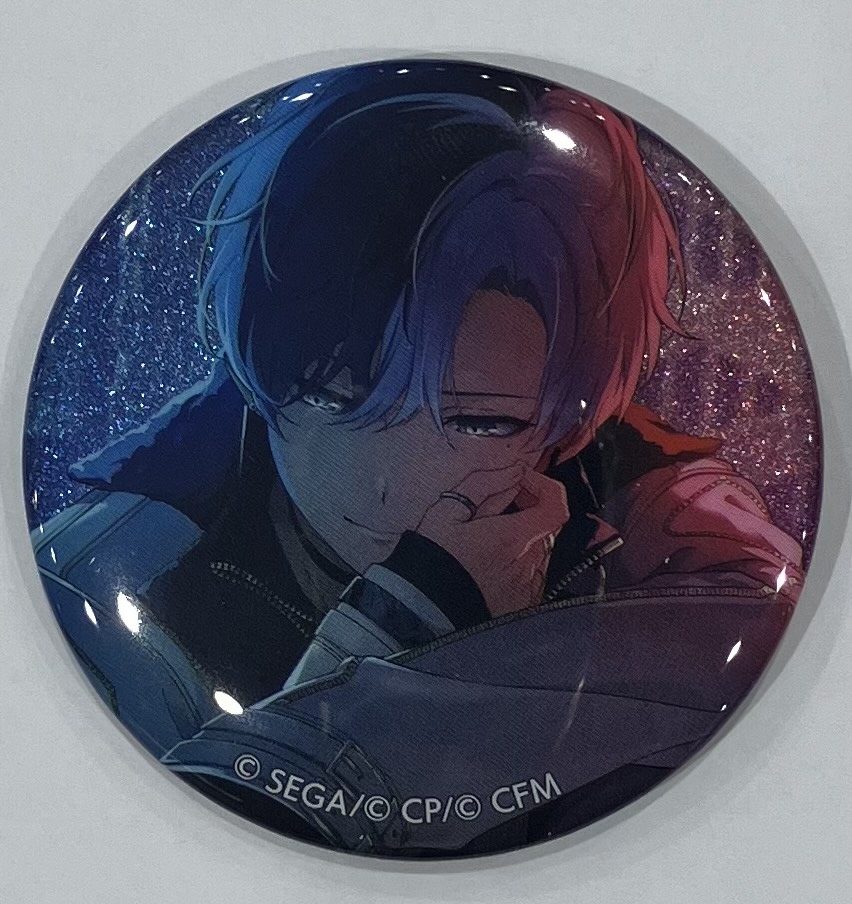 プロジェクトセカイ カラフルステージ! グリッター缶バッジ イベントイラストコレクション vol.44 A 青柳冬弥