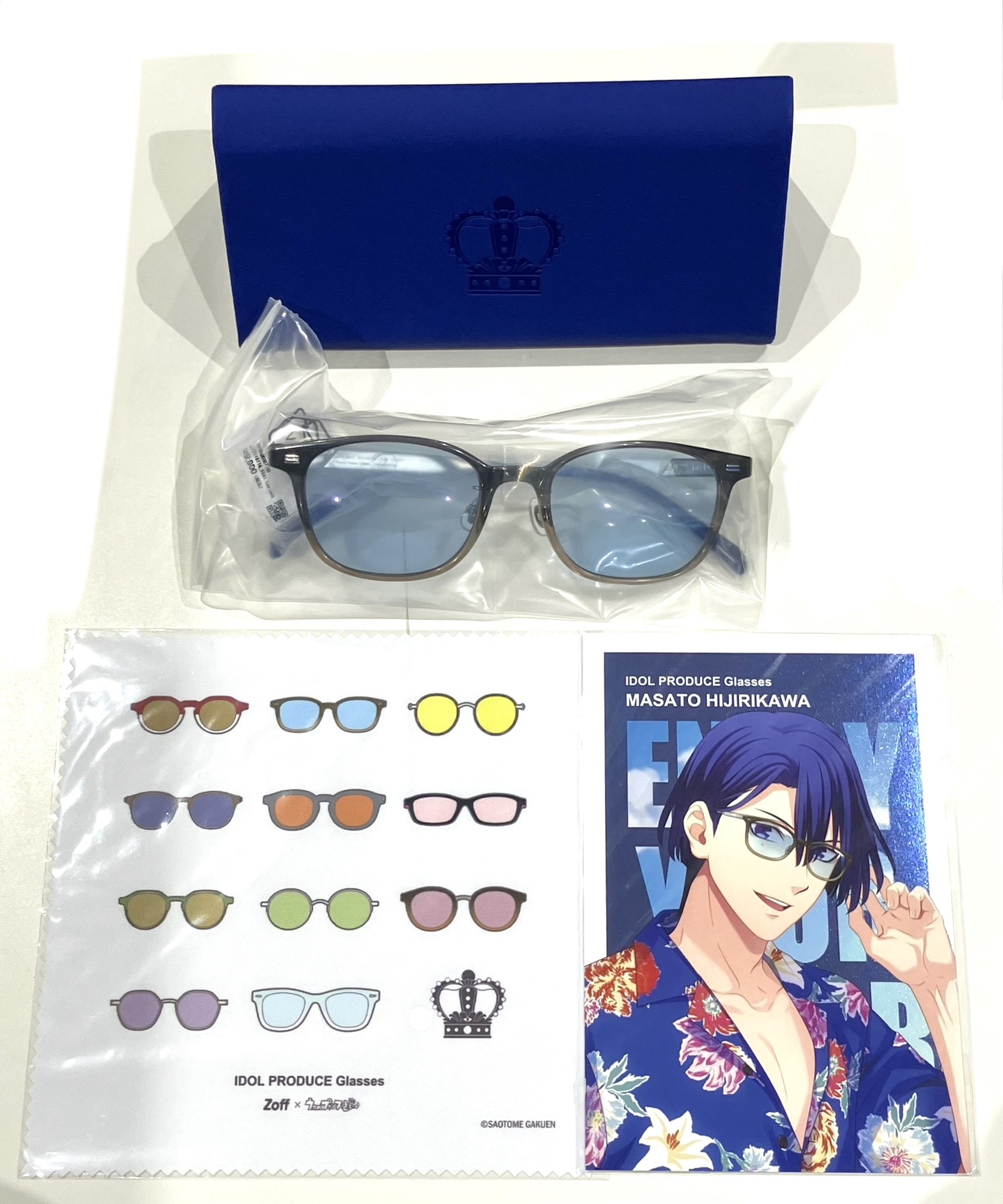 うたの☆プリンスさまっ♪×Zoff IDOL PRODUCE Glasses サングラス 聖川真斗 モデル