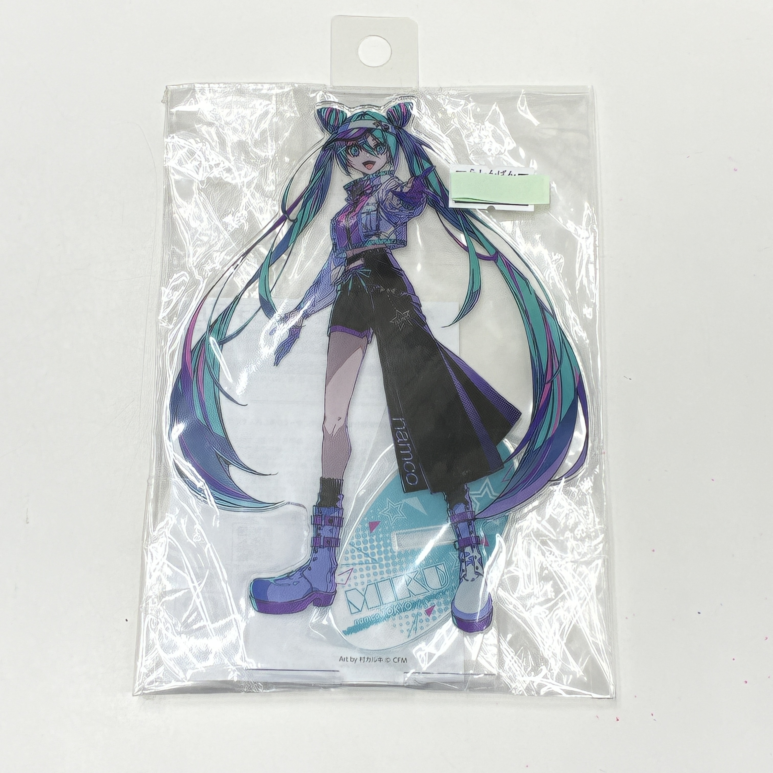 初音ミク×namco TOKYO -NEO MUSIC LOUNGE- ミュージックガラポン A賞 アクリルスタンド 初音ミク