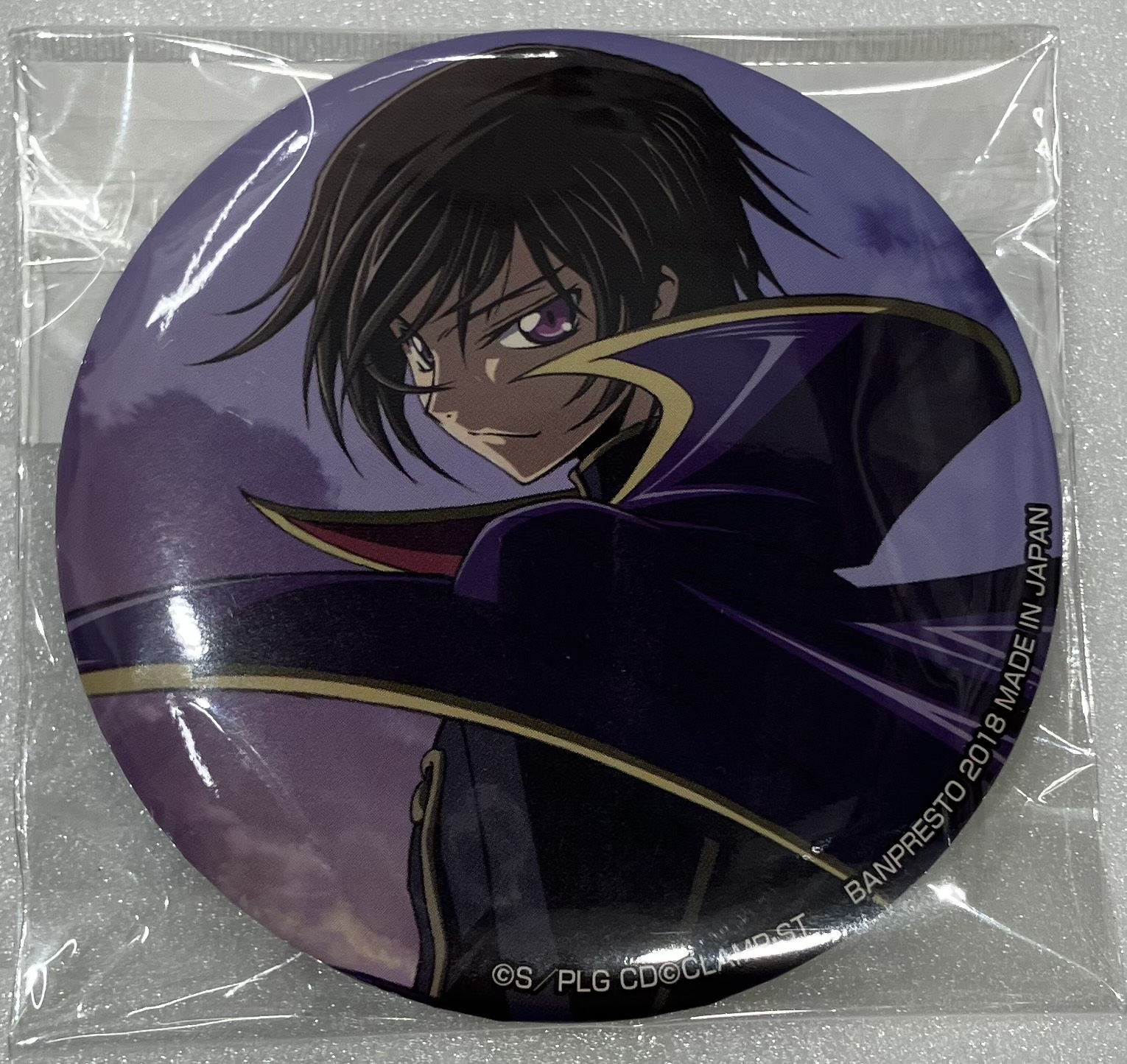 一番カフェ コードギアス 反逆のルルーシュ 缶バッジ Part 1 ルルーシュ・ランペルージ B