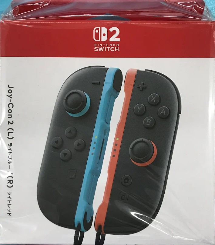 Nintendo Switch 2 Joy-Con 2 (L) ライトブルー/(R) ライトレッド