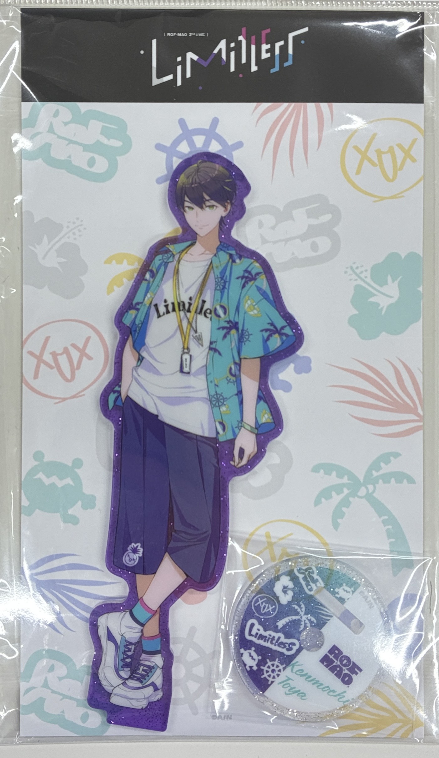 にじさんじ ROF-MAO 2nd LIVE ラメアクリルスタンド 剣持刀也 【ROF-MAO 2nd LIVE - Limitless】