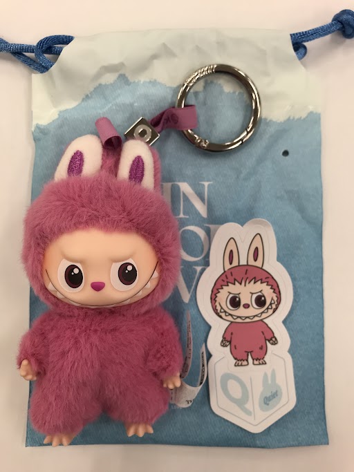 POPMART THE MONSTERS PIN FOR LOVE シリーズ ぬいぐるみペンダント(N-Z) LABUBU Q