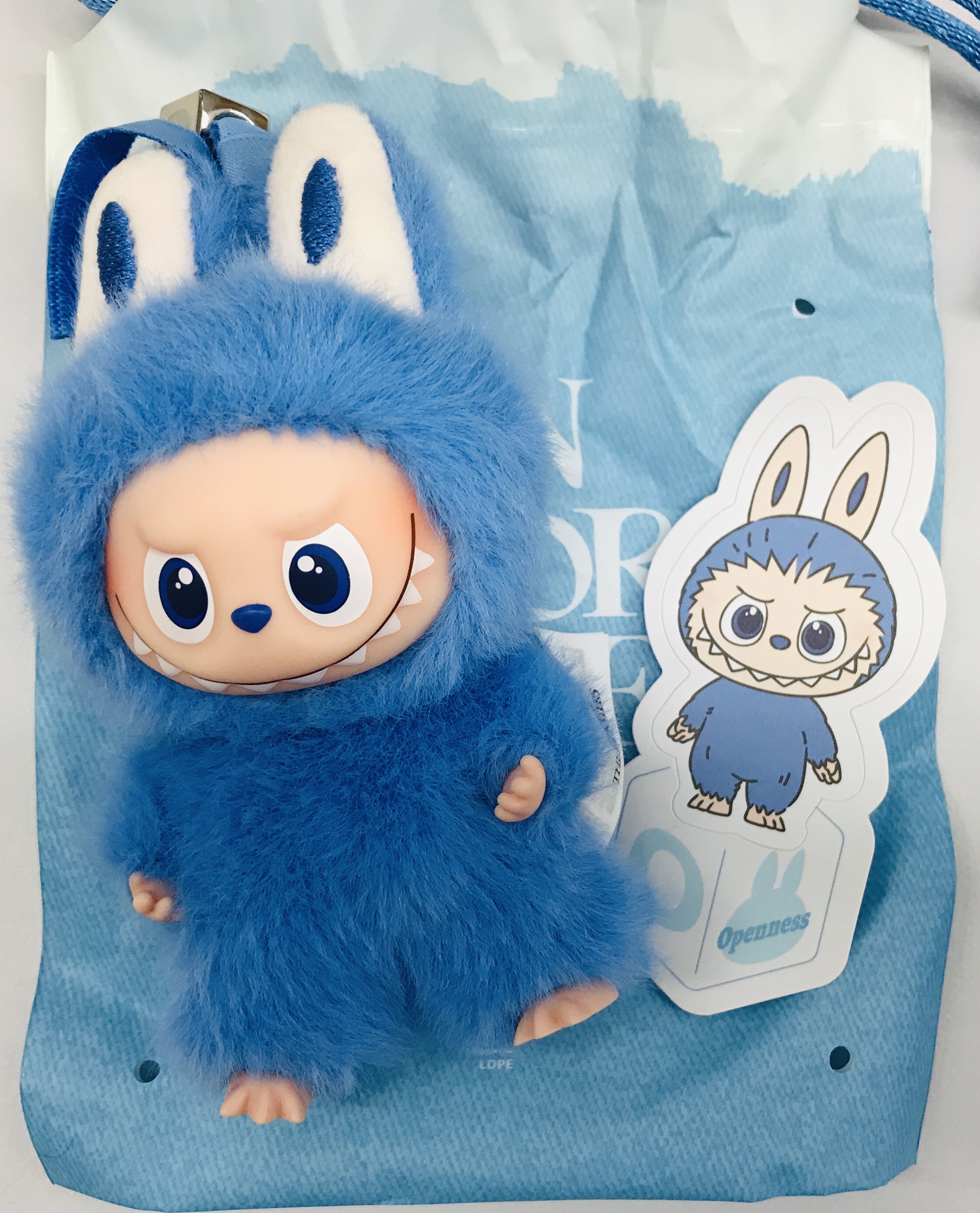 POPMART THE MONSTERS PIN FOR LOVE シリーズ ぬいぐるみペンダント(N-Z) LABUBU O