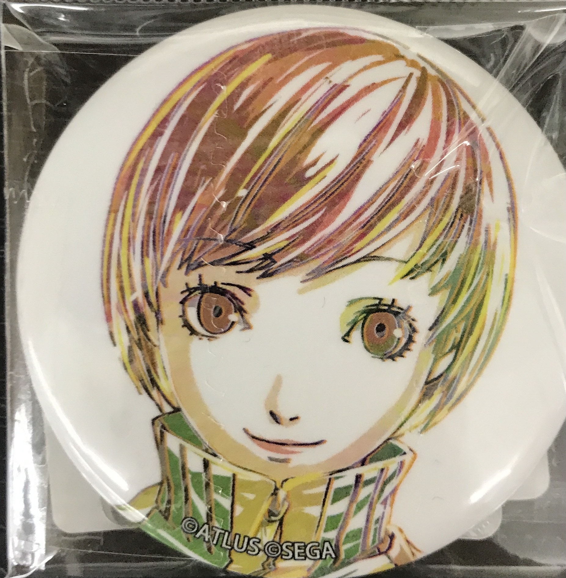 ペルソナ 4 トレーディングAni-Art 缶バッジ 里中千枝