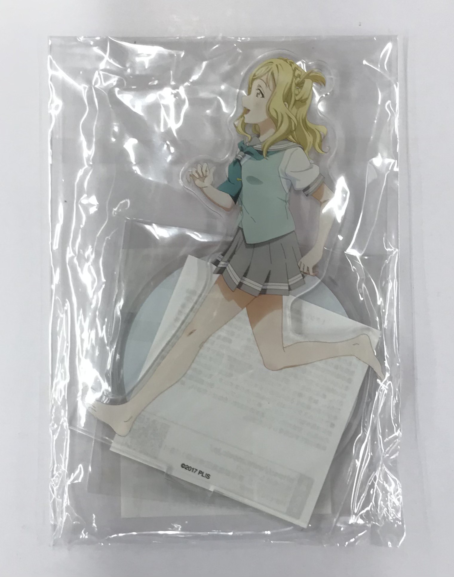 【未開封】ラブライブ!サンシャイン!! 9th Anniversary Grand Showcase ～永久memories～×展くじ B賞 アクリルスタンド 小原鞠莉