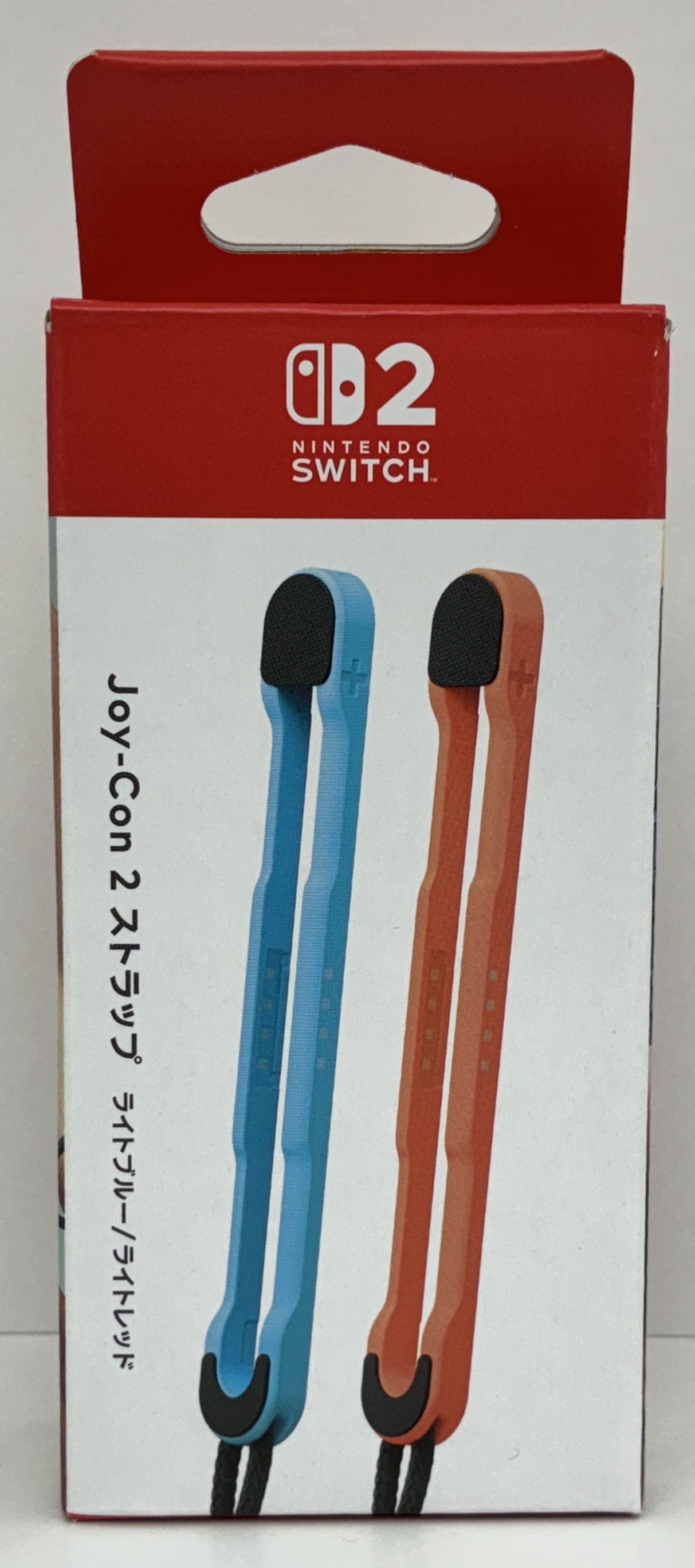 Nintendo Switch 2 Joy-Con 2 ストラップ ライトブルー/ライトレッド