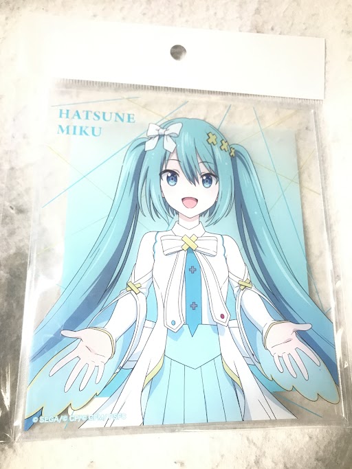 劇場版プロジェクトセカイ 壊れたセカイと歌えないミク クリアミニ色紙