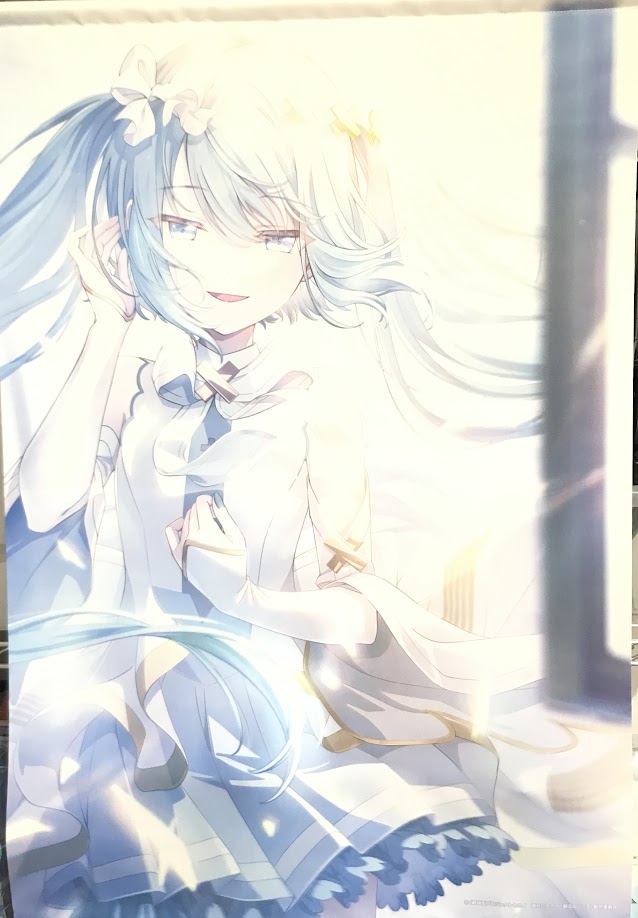 劇場版 プロジェクトセカイ 壊れたセカイと歌えないミク B2タペストリー メインビジュアル第2弾 閉ざされた窓のセカイの初音ミク